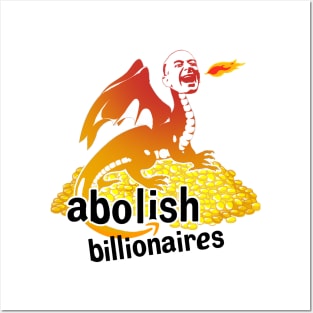 Jeff Bezos "Abolish Billionaires" Posters and Art